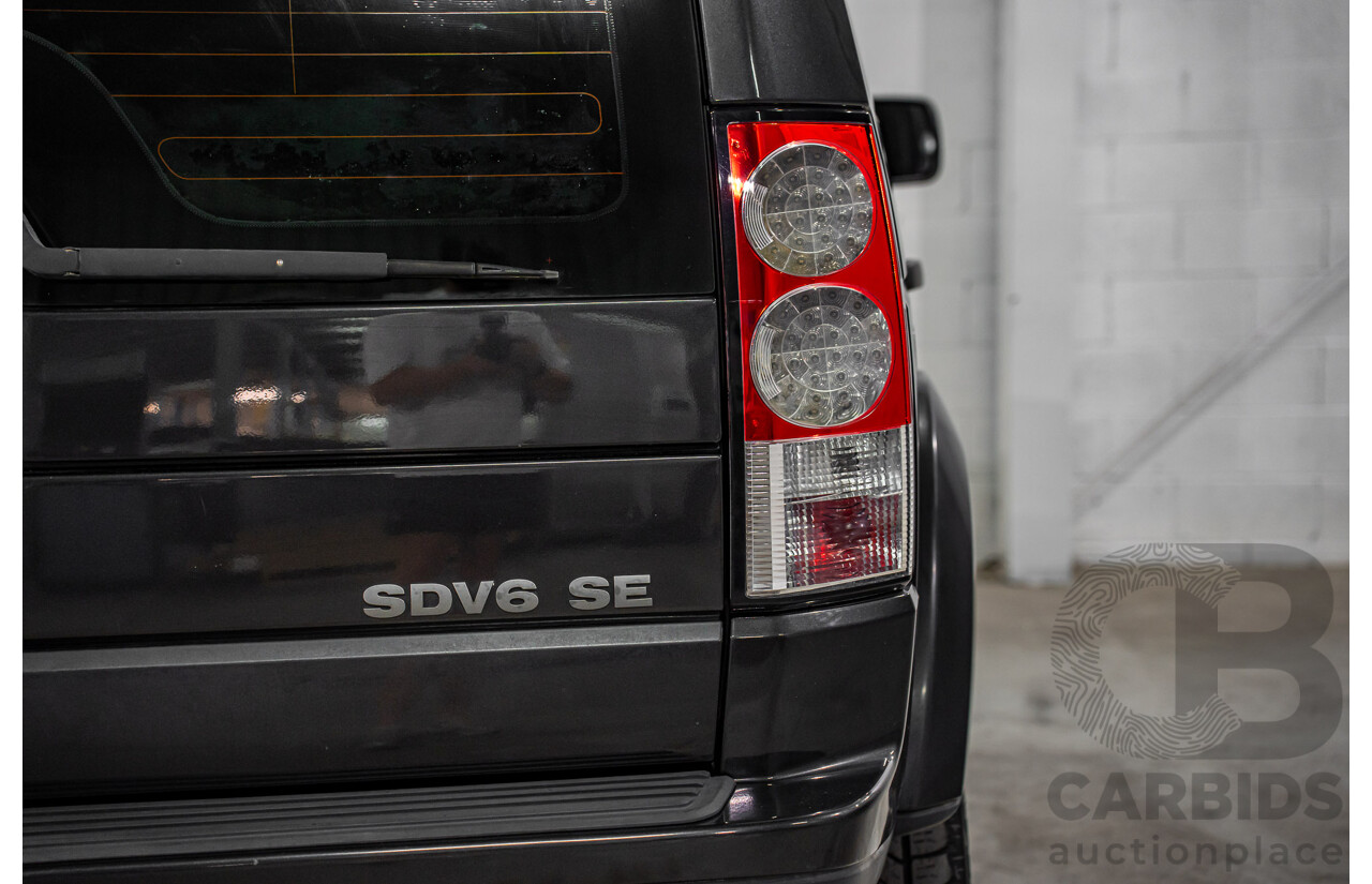 6/2013 Land Rover Discovery 4 3.0 SDV6 SE MY13 4d Wagon Causeway Grey Metallic Turbo Diesel V6 3.0L