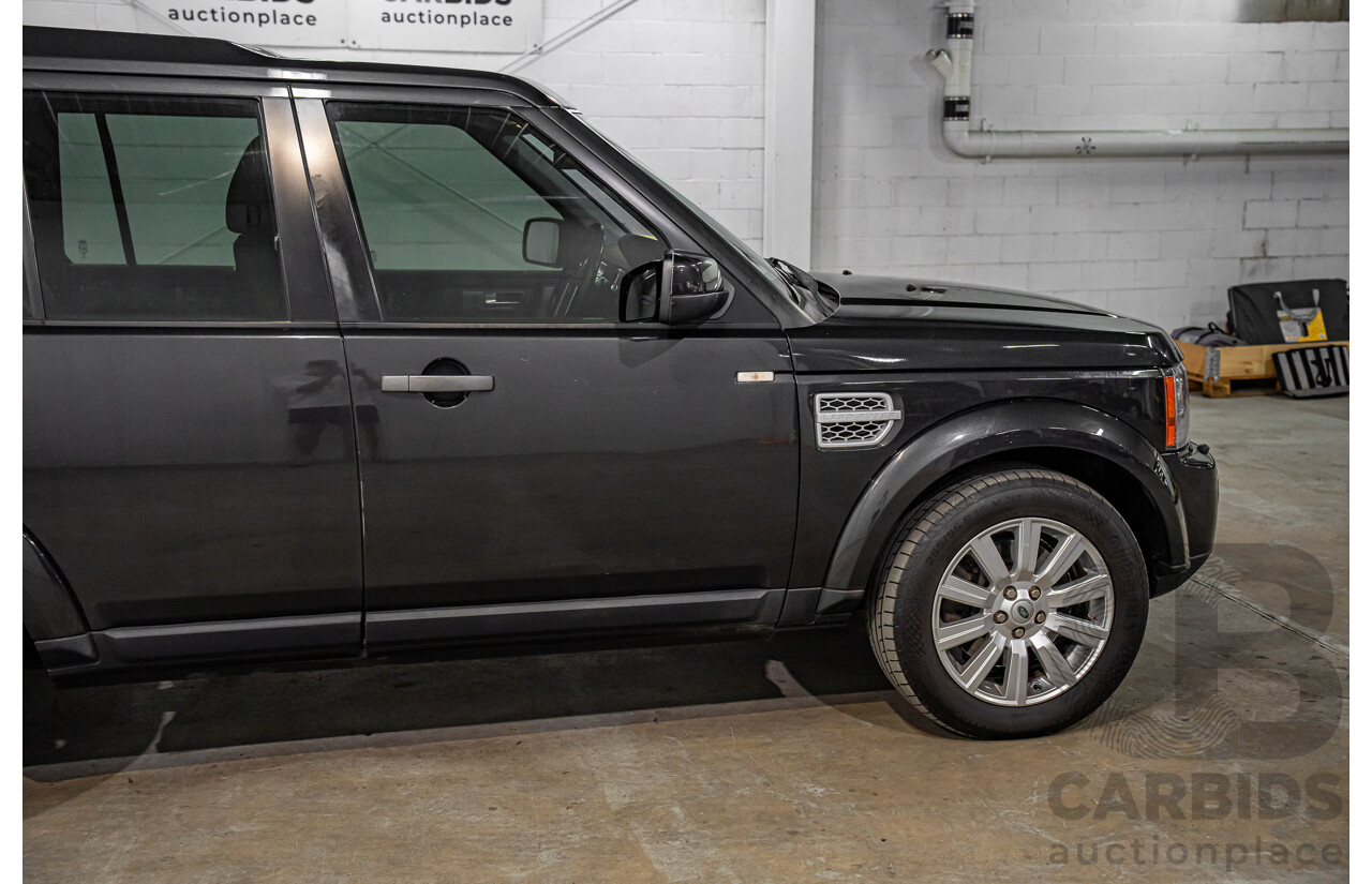 6/2013 Land Rover Discovery 4 3.0 SDV6 SE MY13 4d Wagon Causeway Grey Metallic Turbo Diesel V6 3.0L