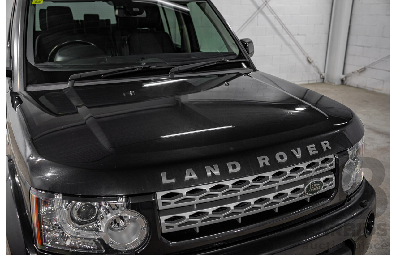 6/2013 Land Rover Discovery 4 3.0 SDV6 SE MY13 4d Wagon Causeway Grey Metallic Turbo Diesel V6 3.0L