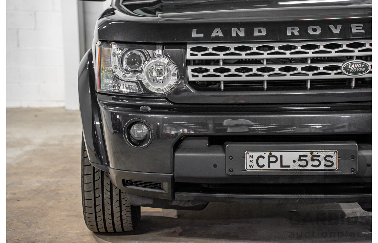 6/2013 Land Rover Discovery 4 3.0 SDV6 SE MY13 4d Wagon Causeway Grey Metallic Turbo Diesel V6 3.0L