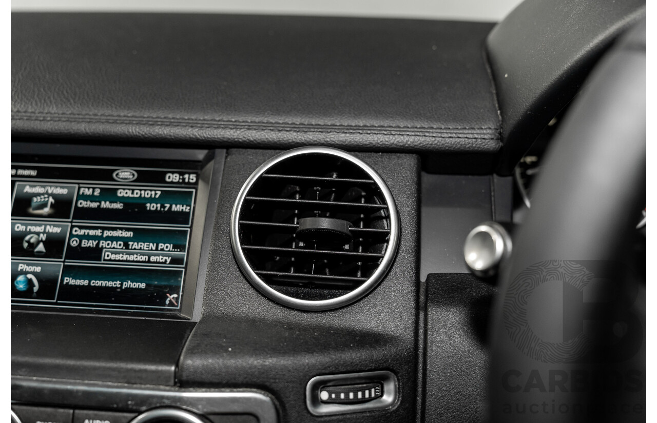 6/2013 Land Rover Discovery 4 3.0 SDV6 SE MY13 4d Wagon Causeway Grey Metallic Turbo Diesel V6 3.0L