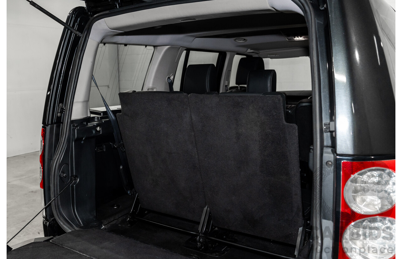 6/2013 Land Rover Discovery 4 3.0 SDV6 SE MY13 4d Wagon Causeway Grey Metallic Turbo Diesel V6 3.0L