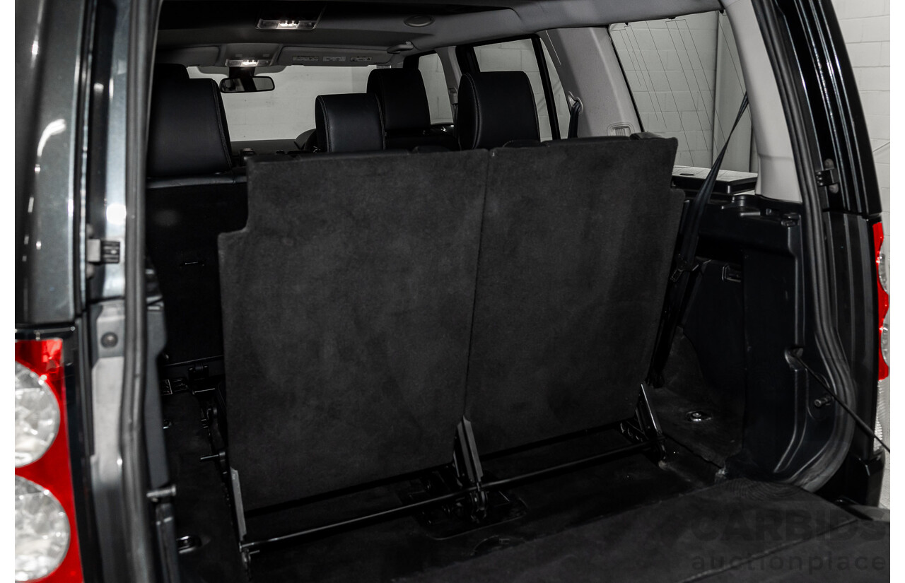 6/2013 Land Rover Discovery 4 3.0 SDV6 SE MY13 4d Wagon Causeway Grey Metallic Turbo Diesel V6 3.0L