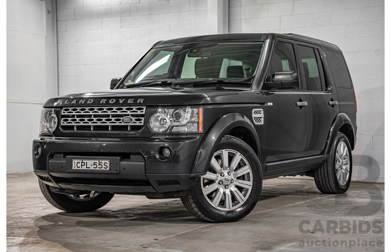 6/2013 Land Rover Discovery 4 3.0 SDV6 SE MY13 4d Wagon Causeway Grey Metallic Turbo Diesel V6 3.0L