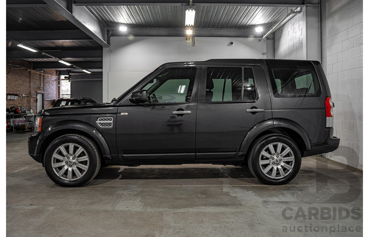 6/2013 Land Rover Discovery 4 3.0 SDV6 SE MY13 4d Wagon Causeway Grey Metallic Turbo Diesel V6 3.0L