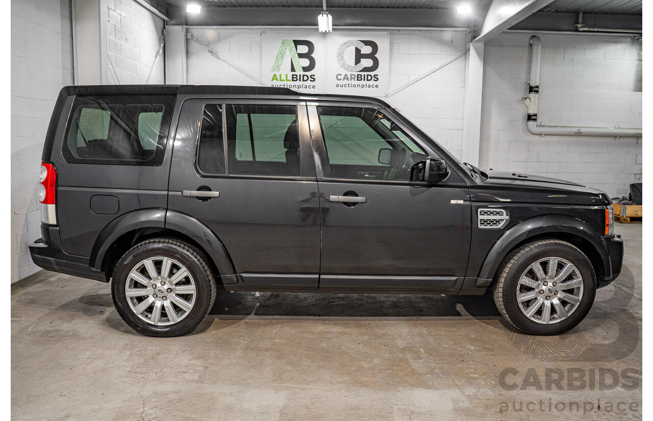 6/2013 Land Rover Discovery 4 3.0 SDV6 SE MY13 4d Wagon Causeway Grey Metallic Turbo Diesel V6 3.0L