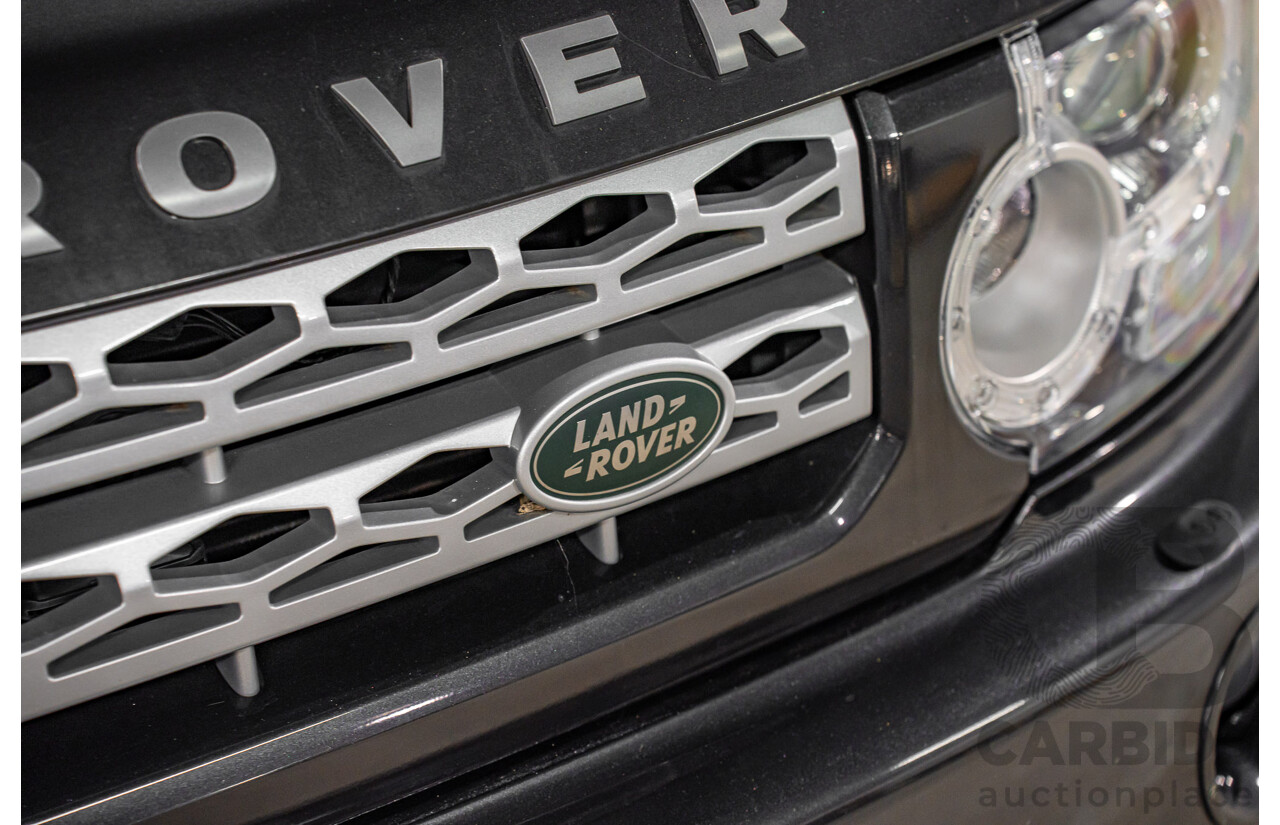 6/2013 Land Rover Discovery 4 3.0 SDV6 SE MY13 4d Wagon Causeway Grey Metallic Turbo Diesel V6 3.0L