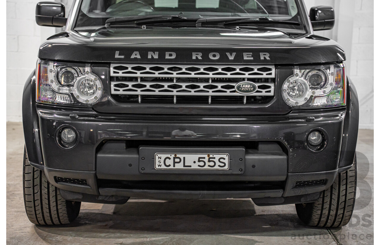 6/2013 Land Rover Discovery 4 3.0 SDV6 SE MY13 4d Wagon Causeway Grey Metallic Turbo Diesel V6 3.0L