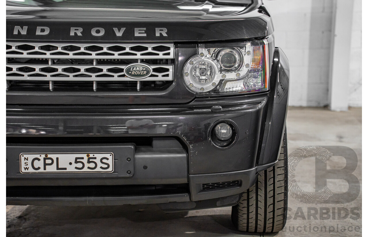 6/2013 Land Rover Discovery 4 3.0 SDV6 SE MY13 4d Wagon Causeway Grey Metallic Turbo Diesel V6 3.0L