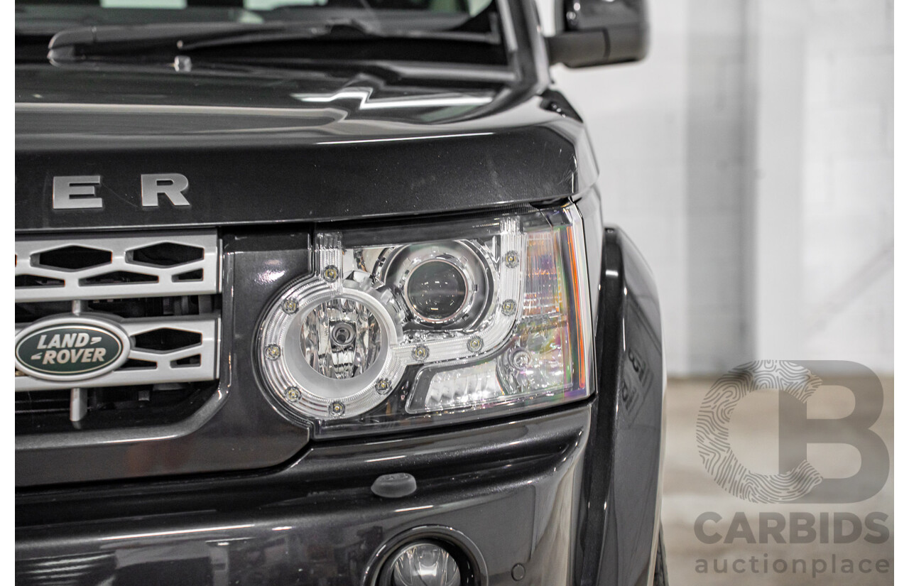 6/2013 Land Rover Discovery 4 3.0 SDV6 SE MY13 4d Wagon Causeway Grey Metallic Turbo Diesel V6 3.0L
