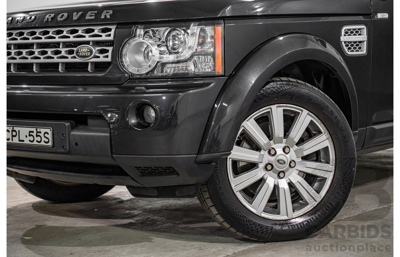 6/2013 Land Rover Discovery 4 3.0 SDV6 SE MY13 4d Wagon Causeway Grey Metallic Turbo Diesel V6 3.0L