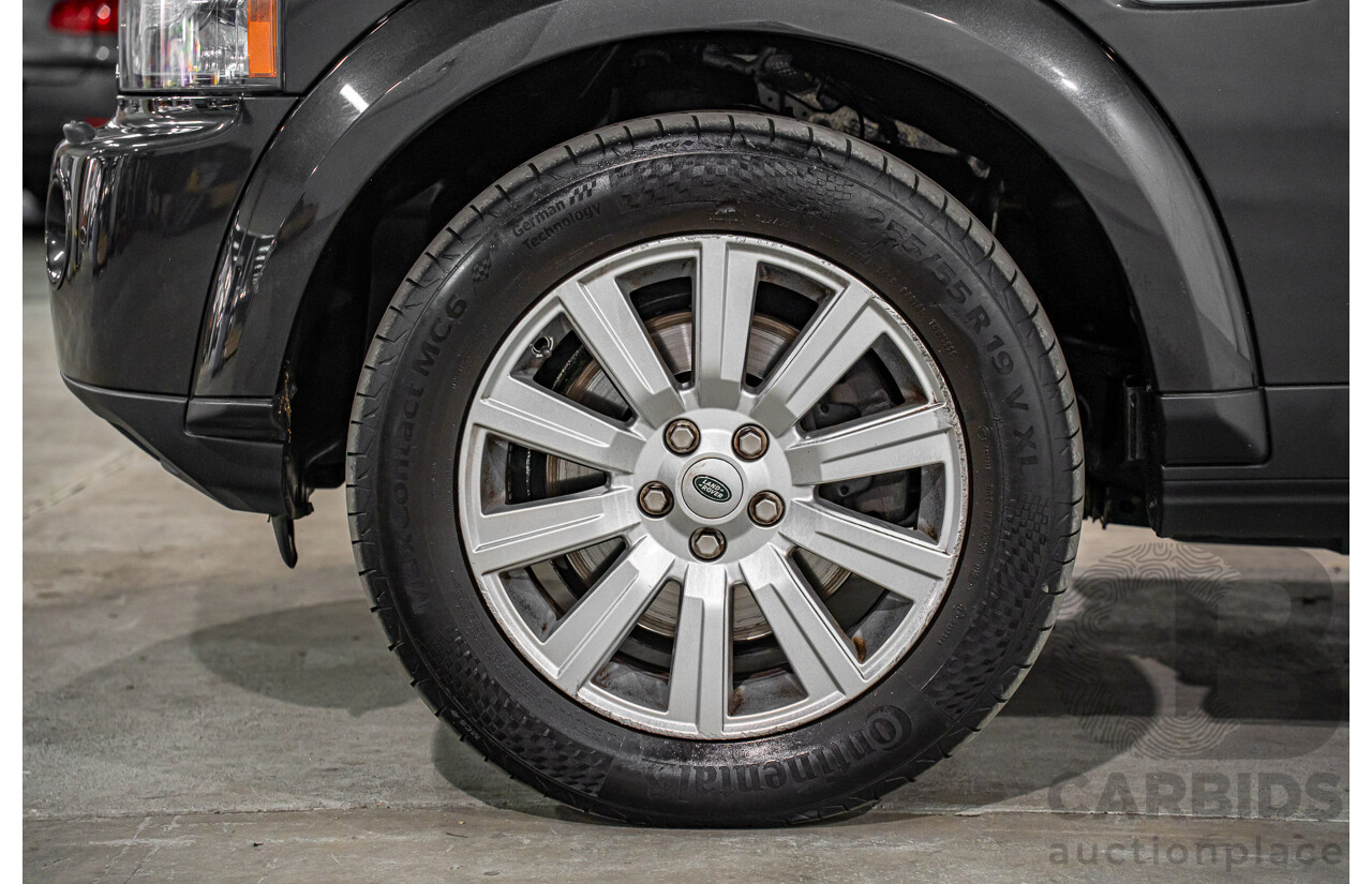 6/2013 Land Rover Discovery 4 3.0 SDV6 SE MY13 4d Wagon Causeway Grey Metallic Turbo Diesel V6 3.0L