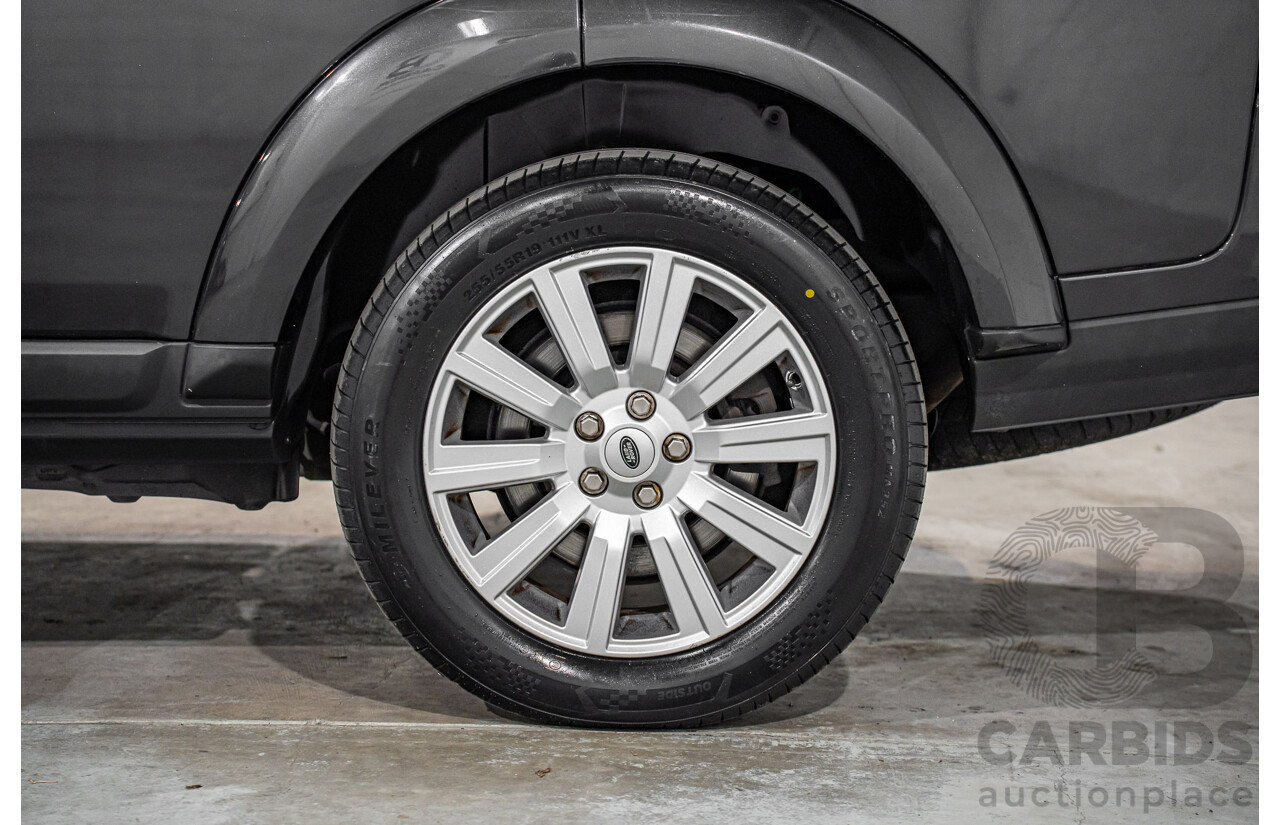 6/2013 Land Rover Discovery 4 3.0 SDV6 SE MY13 4d Wagon Causeway Grey Metallic Turbo Diesel V6 3.0L