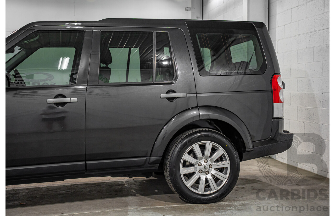 6/2013 Land Rover Discovery 4 3.0 SDV6 SE MY13 4d Wagon Causeway Grey Metallic Turbo Diesel V6 3.0L