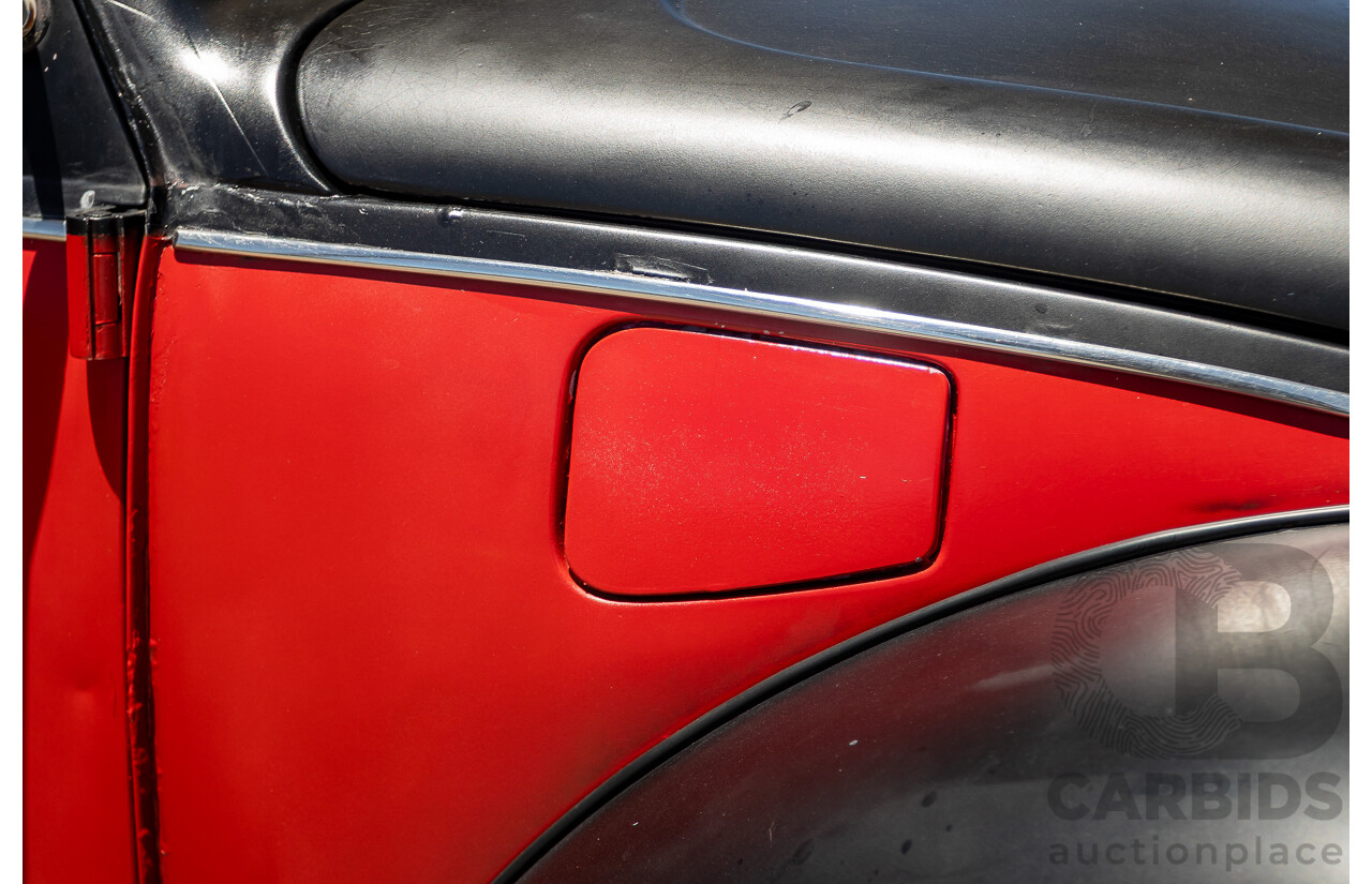 8/1970 Volkswagen Beetle 2d Sedan Black / Red 1.6L - Modified