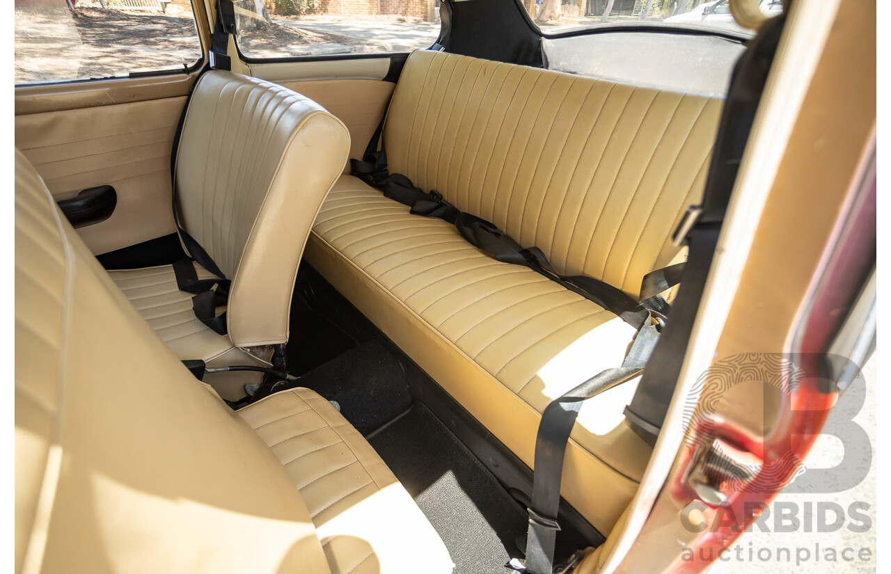 8/1970 Volkswagen Beetle 2d Sedan Black / Red 1.6L - Modified