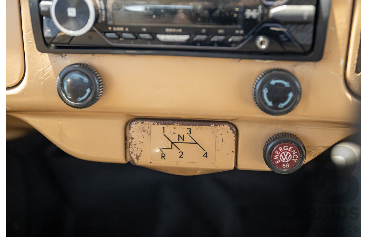 8/1970 Volkswagen Beetle 2d Sedan Black / Red 1.6L - Modified