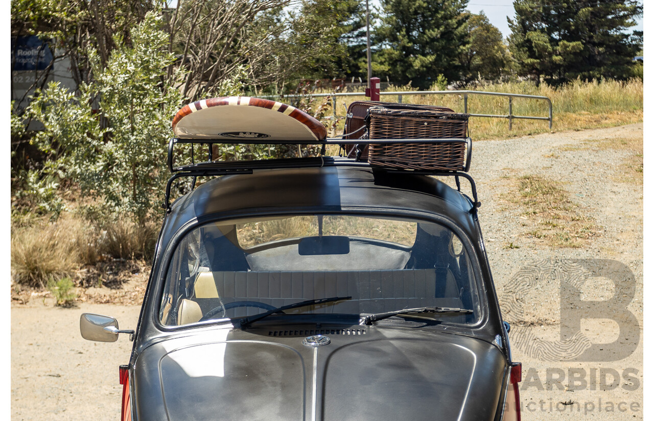 8/1970 Volkswagen Beetle 2d Sedan Black / Red 1.6L - Modified
