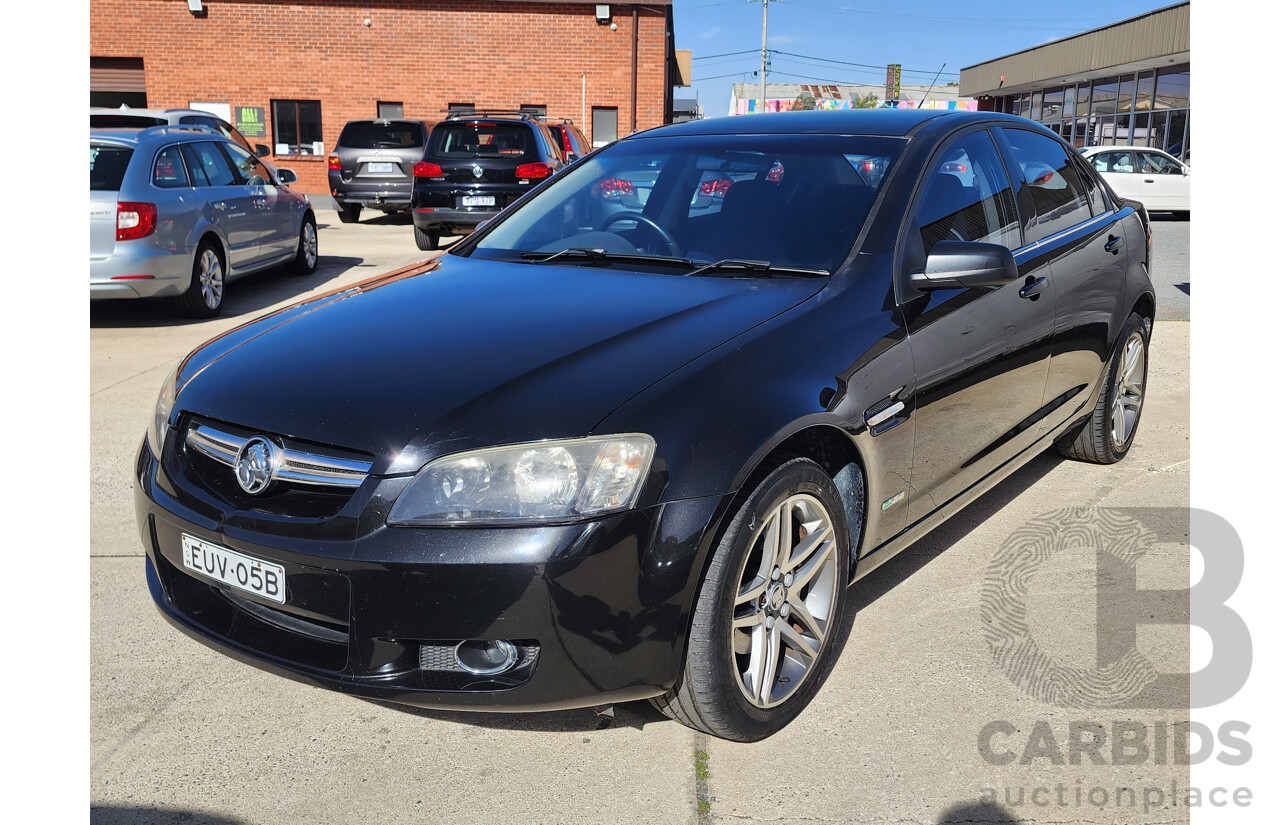2/2010 Holden Berlina VE MY10 4d Sedan Black 3.0L