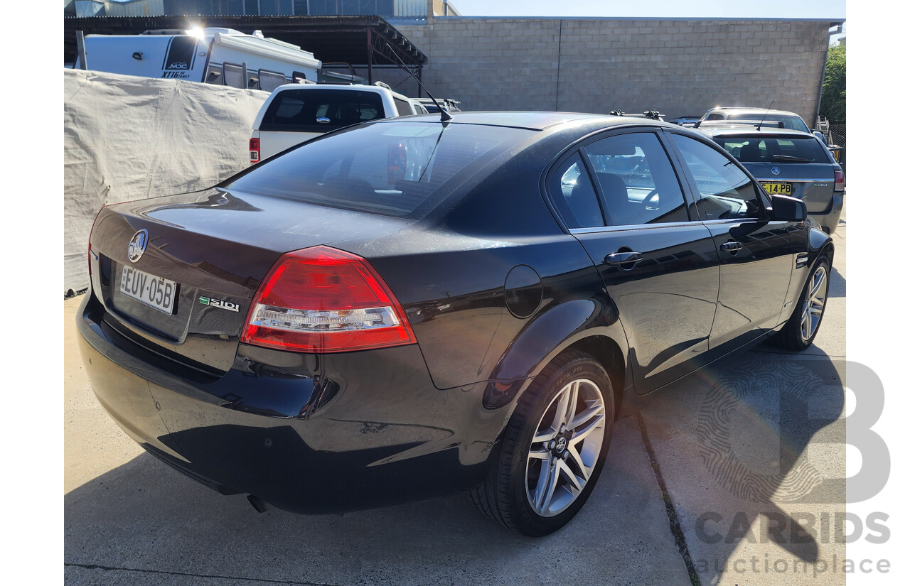 2/2010 Holden Berlina VE MY10 4d Sedan Black 3.0L