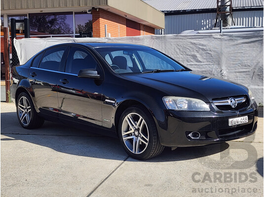 2/2010 Holden Berlina  VE MY10 4d Sedan Black 3.0L