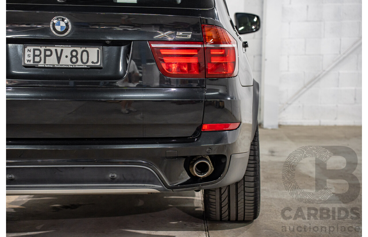 7/2010 BMW X5 xDrive40d Sport E70 MY10 4d Wagon Black Sapphire Metallic Twin Turbo Diesel 3.0L