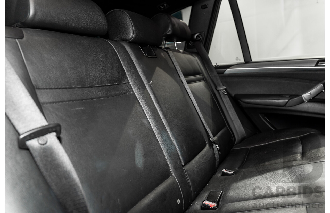 7/2010 BMW X5 xDrive40d Sport E70 MY10 4d Wagon Black Sapphire Metallic Twin Turbo Diesel 3.0L