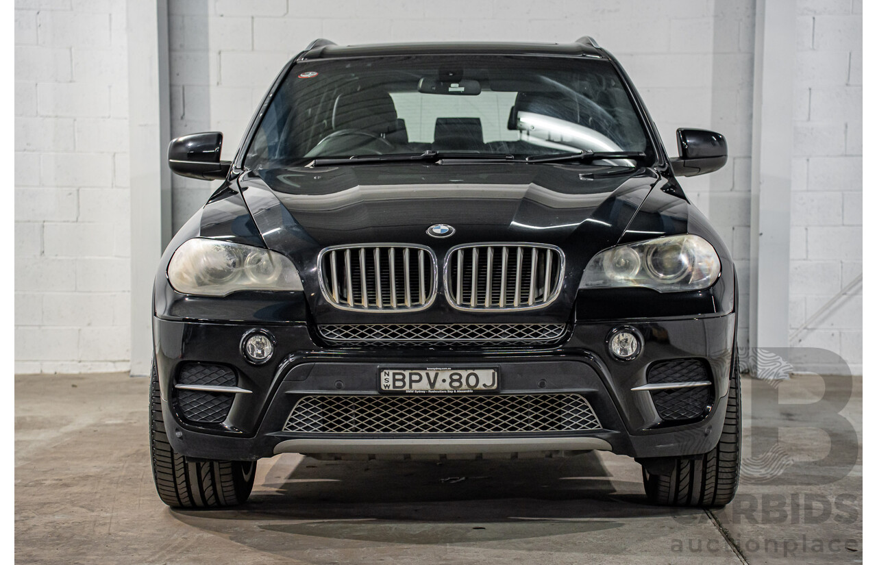 7/2010 BMW X5 xDrive40d Sport E70 MY10 4d Wagon Black Sapphire Metallic Twin Turbo Diesel 3.0L