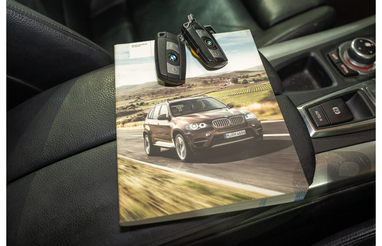 7/2010 BMW X5 xDrive40d Sport E70 MY10 4d Wagon Black Sapphire Metallic Twin Turbo Diesel 3.0L