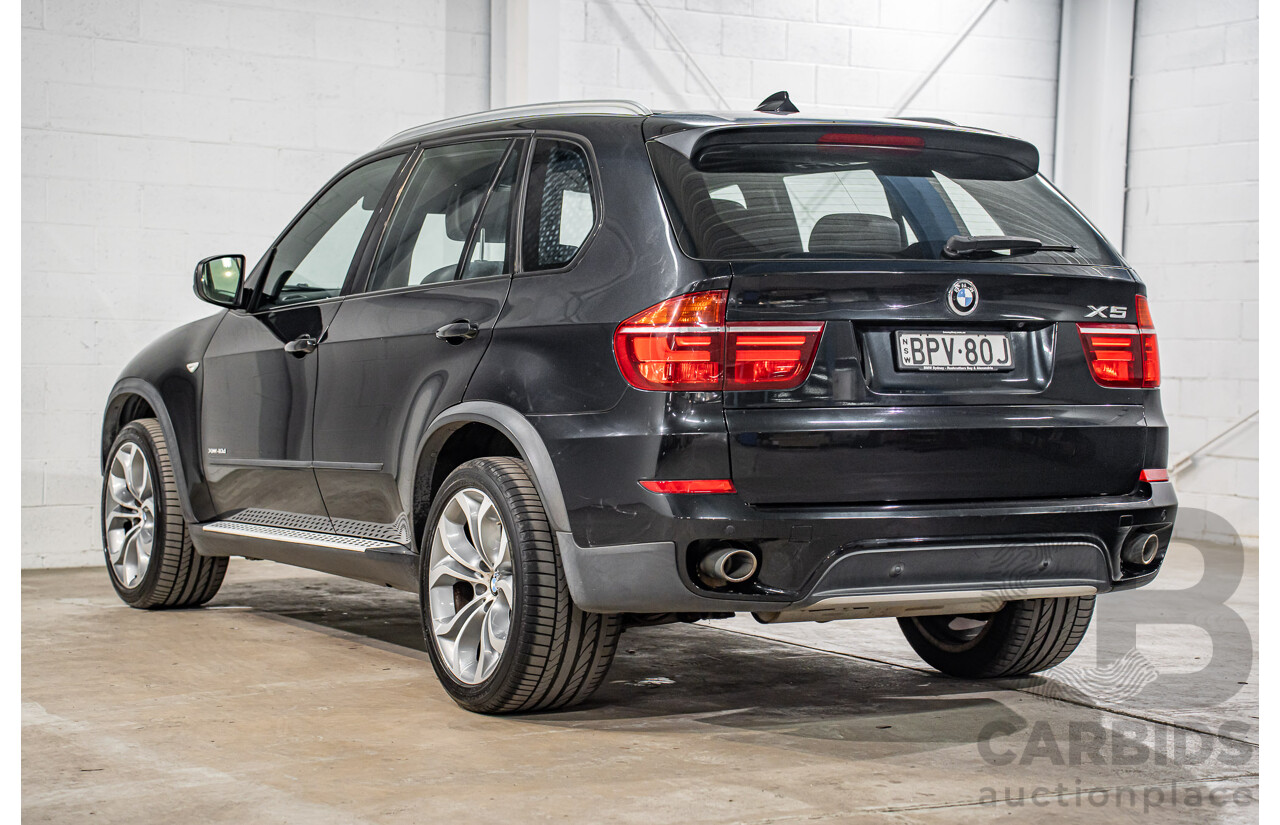 7/2010 BMW X5 xDrive40d Sport E70 MY10 4d Wagon Black Sapphire Metallic Twin Turbo Diesel 3.0L