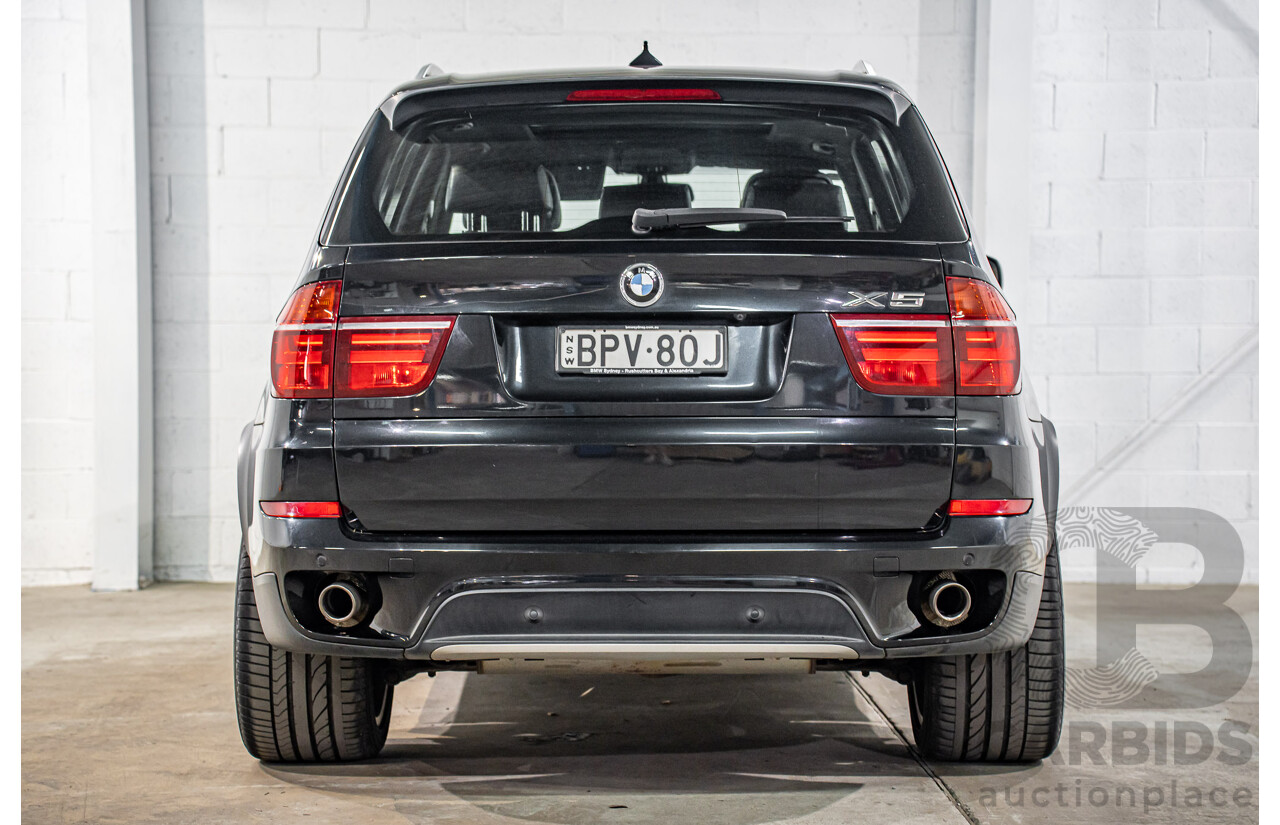 7/2010 BMW X5 xDrive40d Sport E70 MY10 4d Wagon Black Sapphire Metallic Twin Turbo Diesel 3.0L