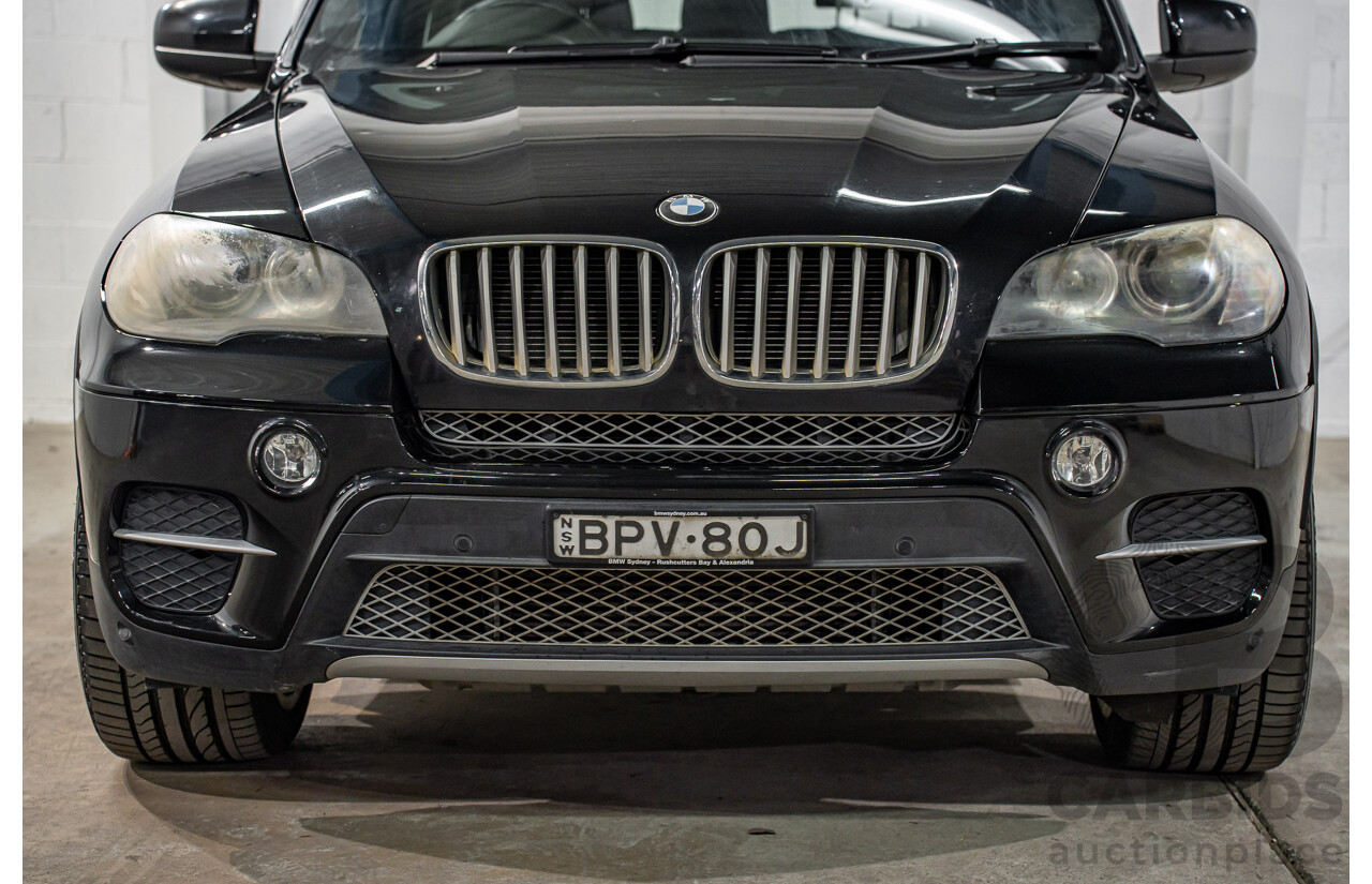 7/2010 BMW X5 xDrive40d Sport E70 MY10 4d Wagon Black Sapphire Metallic Twin Turbo Diesel 3.0L
