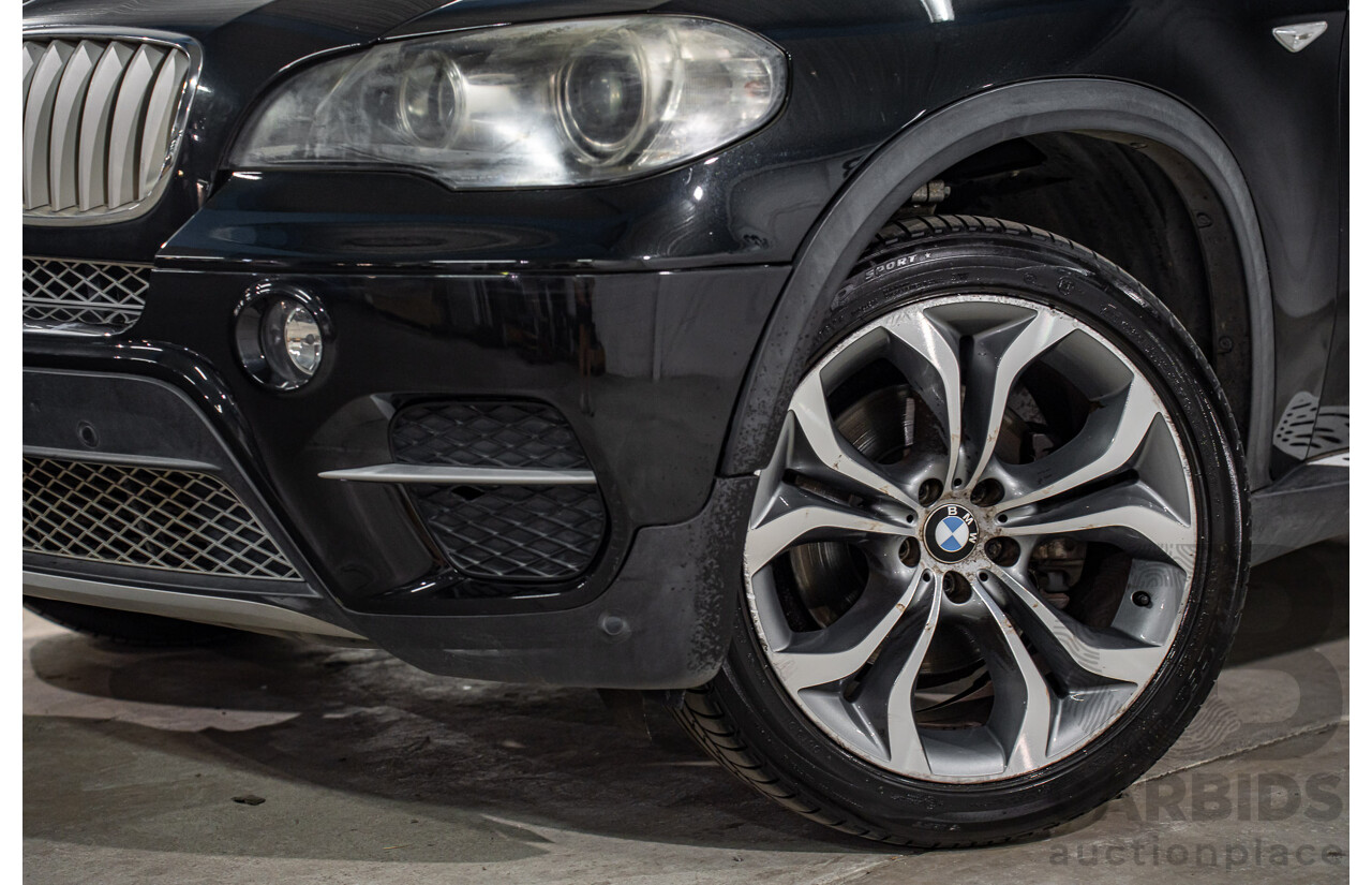 7/2010 BMW X5 xDrive40d Sport E70 MY10 4d Wagon Black Sapphire Metallic Twin Turbo Diesel 3.0L