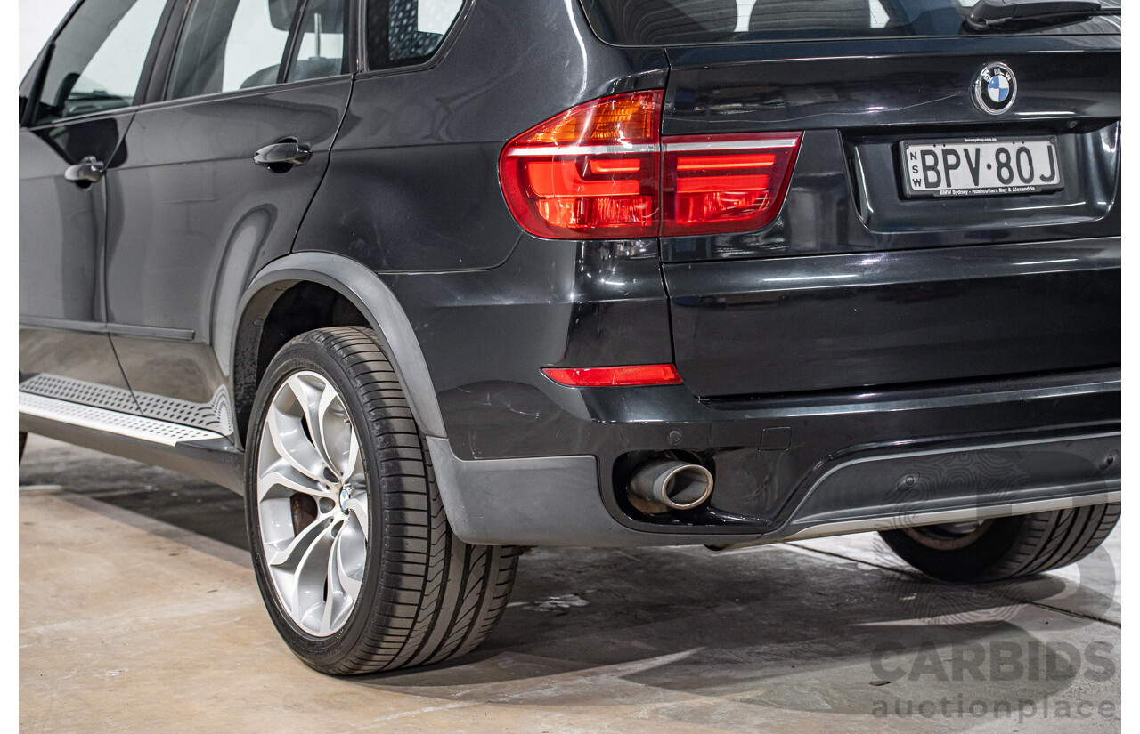7/2010 BMW X5 xDrive40d Sport E70 MY10 4d Wagon Black Sapphire Metallic Twin Turbo Diesel 3.0L