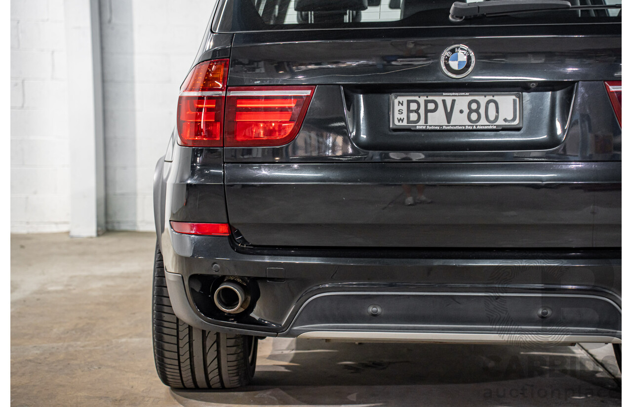 7/2010 BMW X5 xDrive40d Sport E70 MY10 4d Wagon Black Sapphire Metallic Twin Turbo Diesel 3.0L