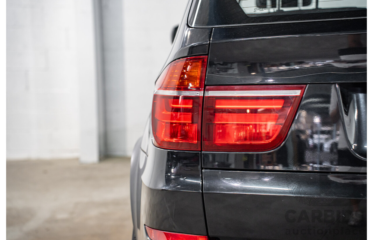 7/2010 BMW X5 xDrive40d Sport E70 MY10 4d Wagon Black Sapphire Metallic Twin Turbo Diesel 3.0L