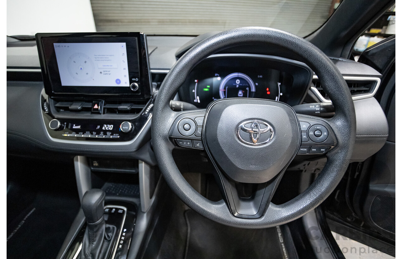 09/2022 Toyota Corolla Cross GX Hybrid MXGH10R 4D Wagon Eclipse Black 2.0L - 146kW Hybrid