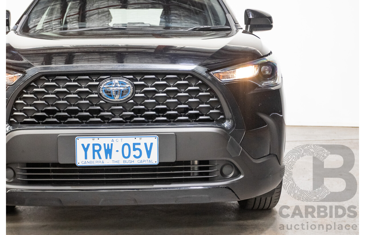 09/2022 Toyota Corolla Cross GX Hybrid MXGH10R 4D Wagon Eclipse Black 2.0L - 146kW Hybrid