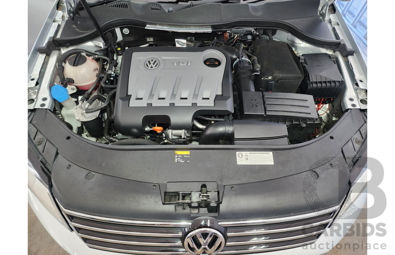 5/2013 Volkswagen Passat 130 TDI Highline 3C MY13.5 4d Wagon Silver 2.0L