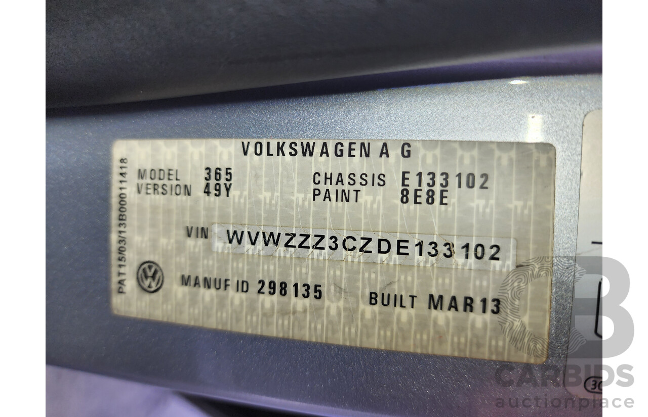 5/2013 Volkswagen Passat 130 TDI Highline 3C MY13.5 4d Wagon Silver 2.0L