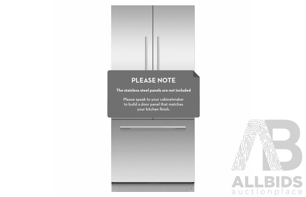 Fisher & Paykel 80cm Series 7 Integrated French Door Refrigerator (RS80A1) - ORP $5,799
