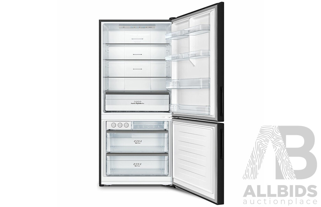 Hisense 483L PureFlat Bottom Mount Refrigerator (HRBM483B) - ORP $1,699