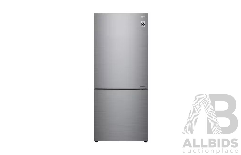 LG 420L Bottom Mount Fridge (GB-455PL) - ORP $1,599