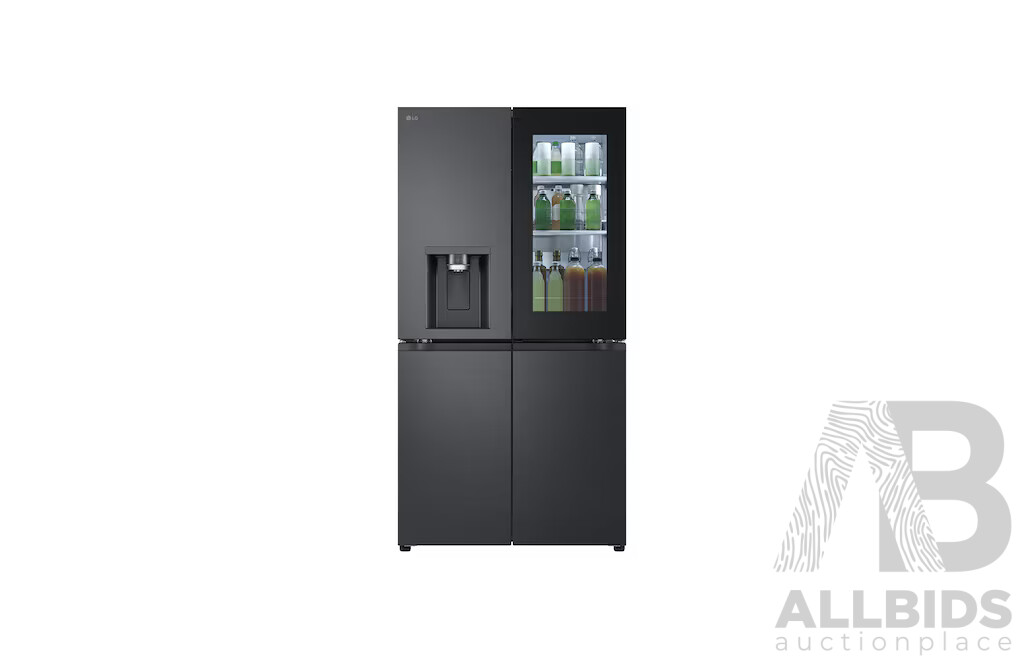 LG 642L French Door Fridge with InstaView (GF-V700MBLC) - ORP $5759
