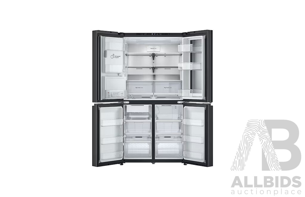 LG 642L French Door Fridge with InstaView (GF-V700MBLC) - ORP $5759