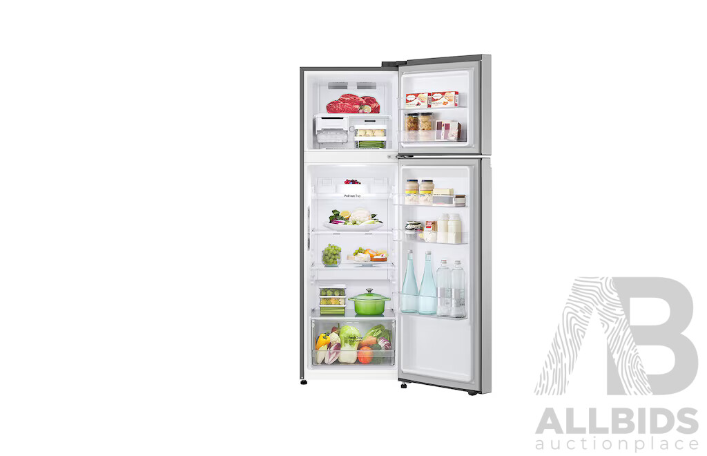 LG 266L Top Mount Fridge - Stainless Finish (GT-2S) - ORP $899