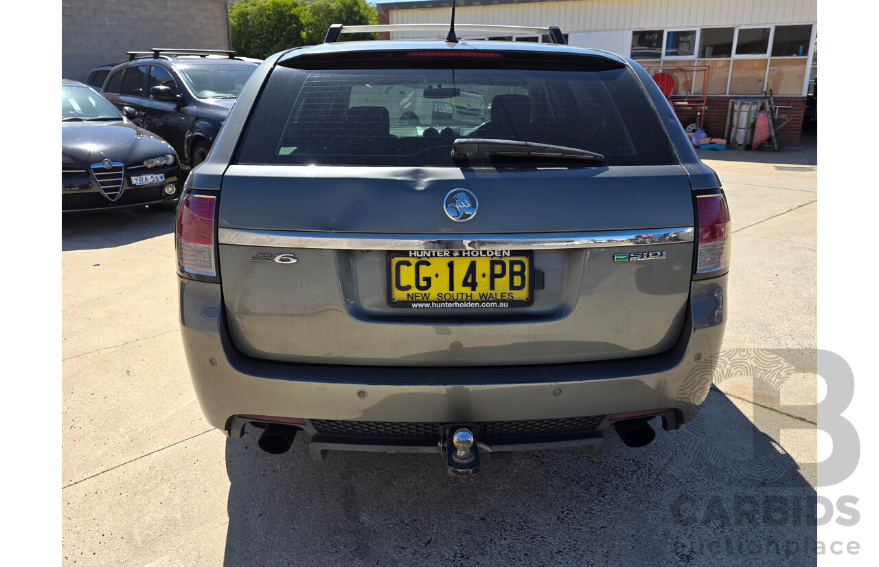 7/2011 Holden Commodore SV6 VE II 4d Sportwagon Grey 3.6L