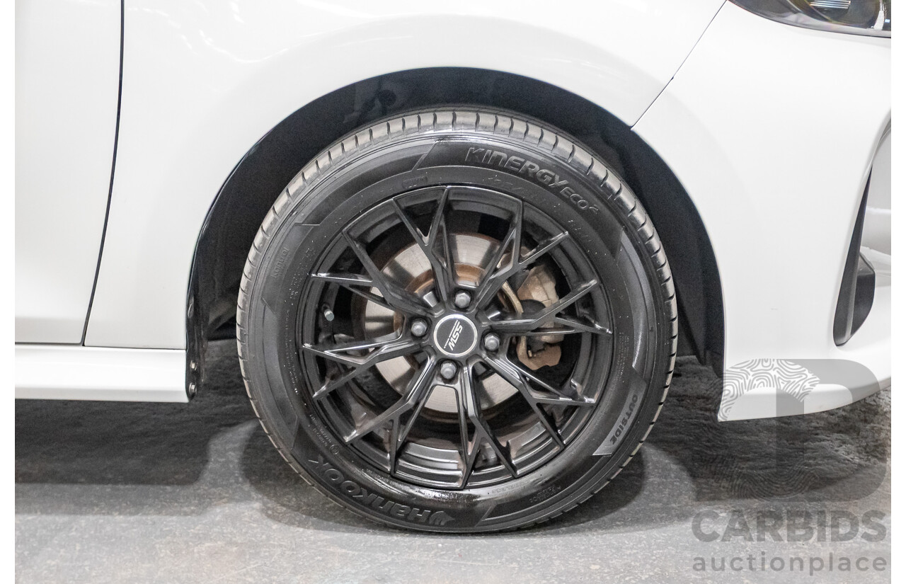 6/2020 Toyota Yaris Ascent Sport MXPA10R 5D Hatchback Glacier White 1.5L