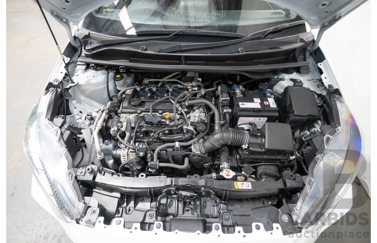 6/2020 Toyota Yaris Ascent Sport MXPA10R 5D Hatchback Glacier White 1.5L