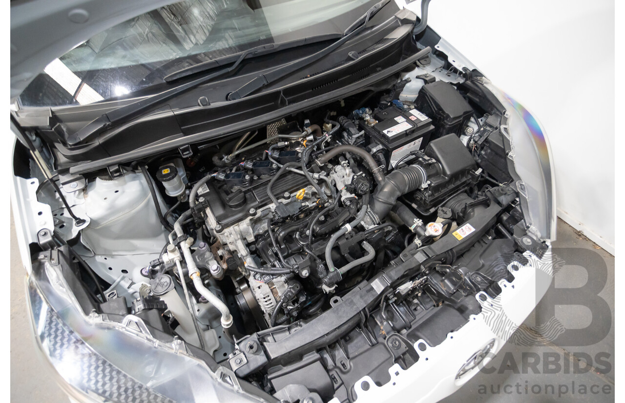 6/2020 Toyota Yaris Ascent Sport MXPA10R 5D Hatchback Glacier White 1.5L